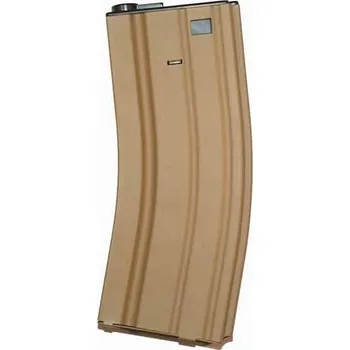 CYMA Zásobník M4/M16 na 150 ran, tlačný - pískový