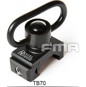 FMA FMA 360° DD RIS montáž popruhu s QD okem - Černá