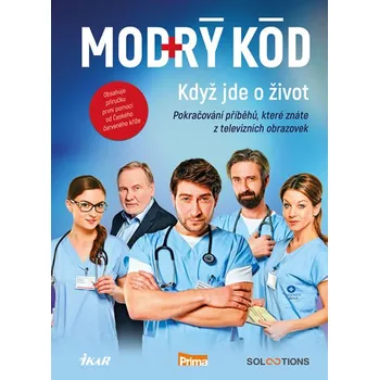 Modrý kód: Když jde o život - Nakladatelství Ikar (2018, pevná bez přebalu lesklá)