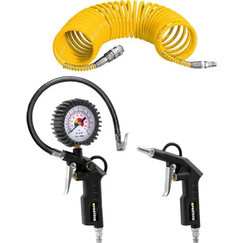 Příslušenství ke kompresoru Sada pneumatického nářadí PROTECO 3 dílná