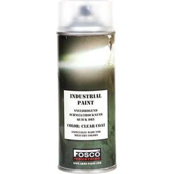 FOSCO Barva ARMY ve spreji 400ml VRCHNÍ LAK MATNÝ
