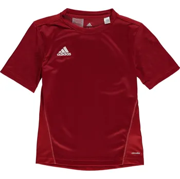 Chlapecké tričko dětské tričko ADIDAS - RED/WHITE - 152 11-12 let (Adidas Coref Jersey Junior Boys)