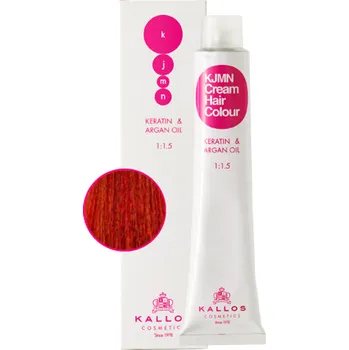 Kallos KJMN Hair Color Cream 100 ml, 8.34I Intense copper red