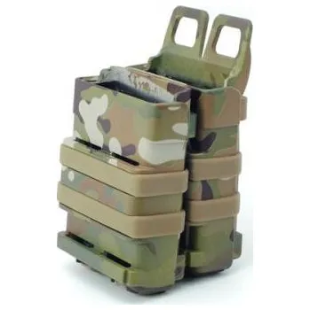 Sportovní střelba FMA FMA plastová MOLLE sumka FastMag pro zásobník M4 / 5.56, 2 ks - MC