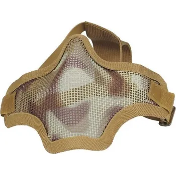 Airsoft China Síťovaná ochranná maska, písková - CAMO
