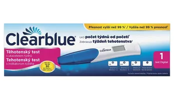 Diagnostický test Clearblue Těhotenský test digitální s ukazatelem týdnů 1 ks