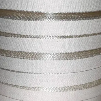Stuha Plátnová stuha záčistková - šíře 12mm Plátnová stuha záčistková - šíře 12mm: 101 Smetanová - bílá