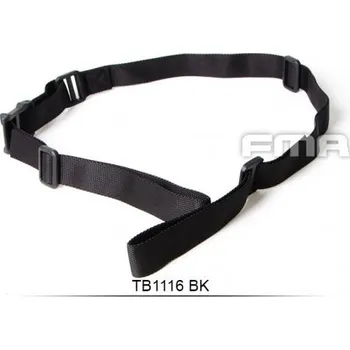 Airsoft FMA FMA rychloutahovací popruh FS1, 2-bodový - Černá