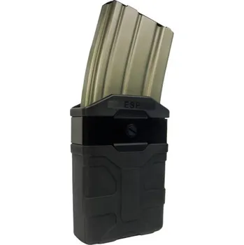 ESP ESP rotační opaskové / MOLLE pouzdro na zásobník M4 / AR15 - Černá