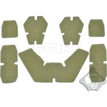 FMA FMA nalepovací VELCRO panely na helmu, typ CP- Písková