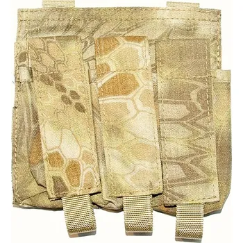 Airsoft China Sumka na tři zásobníky pro pistoli, Kryptek Highlander