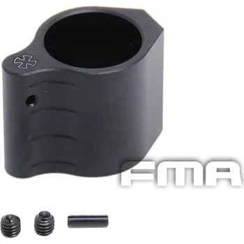 Airsoft FMA FMA kovový gas block na hlaveň M4 / M16 - Černá