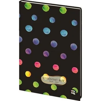 Diář KARTON P+P Studentský diář 2020/2021 Dots colors
