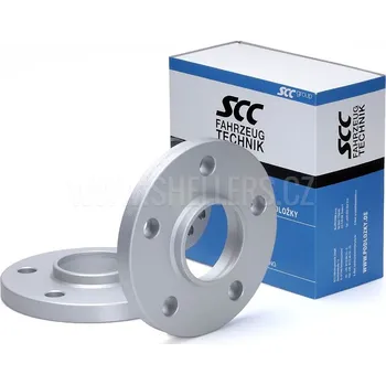 Tuning Rozšiřovací podložky SCC 20mm 5/112 - 66,6 mm, 12170E šedý elox
