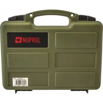 Airsoft NUPROL NUPROL kufr Small Hard Case, 31x24,9x8 cm (PnP) - Zelená