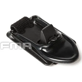 Airsoft FMA FMA záchyt popruhu PAK RAT na vestu / nosič plátů - Černá