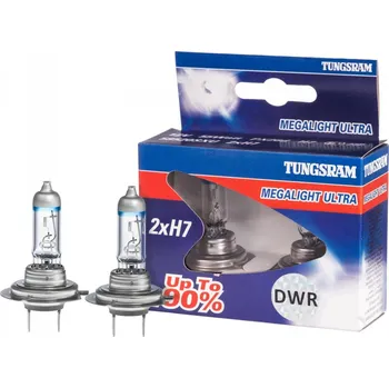 Autožárovka Recenze Tungsram Megalight Ultra H7 +90% 2 ks