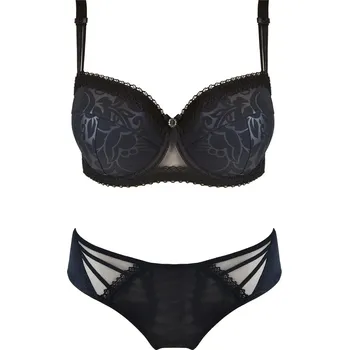 Podprsenka Dámská push-up podprsenka ELODIA 19005 černá 65E