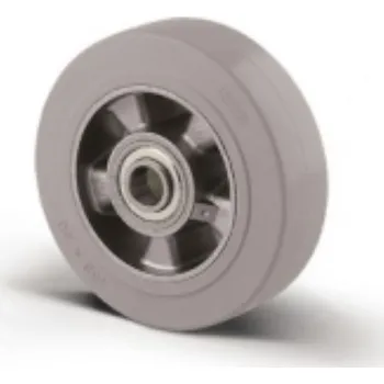 Dvoukolový ruční vozík Transportní kolečko šedé hliníkový disk 160, samostatné