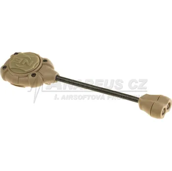 Svítilna Night Evolution Svítilna na helmu MPLS 2 červená/IR LED, písková