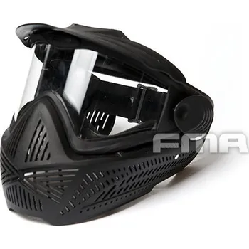 FMA FMA celoobličejová ochranná maska F2 - Černá