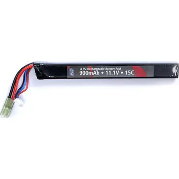 Baterie pro airsoftovou zbraň ASG ASG Li-Pol baterie 11,1V 900mAh, 15C, tamiya - Stick (jednodílná, dlouhá)