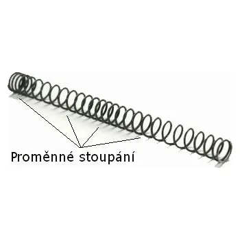 Airsoft AIRSOFTPRO Pružina s progresivním vinutím 160MS (SiCr)