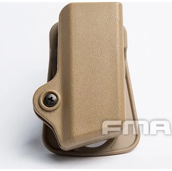 FMA FMA plastová sumka pro pistolový zásobník 9mm Luger - Písková