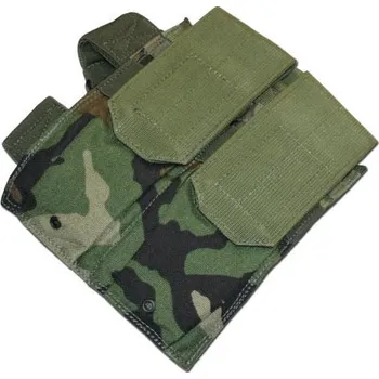 GUARDER Sumka na dva zásobníky pro P90, AK, woodland