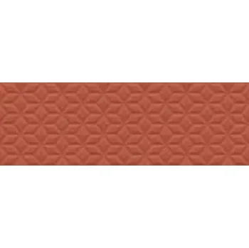 Obklad Springpaper 3D-02 Coral - obkládačka rektifikovaná 25x75 oranžová CSASP3DC02