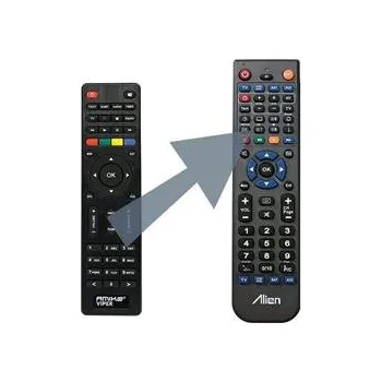 Dálkový ovladač Dálkový ovladač ALIEN Amiko VIPER SLIM - náhrada