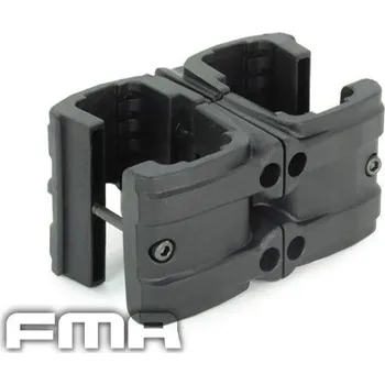 Airsoft FMA FMA nastavitelná spona na SMG zásobníky MP7 - Černá