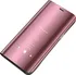 Pouzdro na mobilní telefon MG Clear View pro Samsung Galaxy A40 růžové