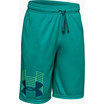 Chlapecké kraťasy dětské šortky UNDER ARMOUR - GREEN - 152 11-12 let (Armour Prototype Logo Shorts)