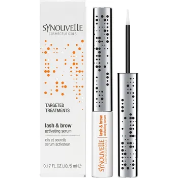 Péče o řasy a obočí Synouvelle Cosmeceuticals Lash & Brow růstové sérum pro řasy a obočí 5 ml