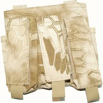 Airsoft China Sumka na tři zásobníky pro pistoli, Kryptek Nomad