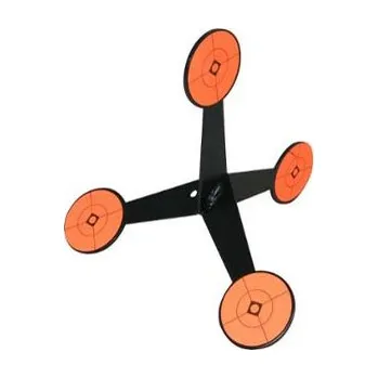 Airsoft Originální výstroj Terč kovový cvičný hvězdicový "chodící"