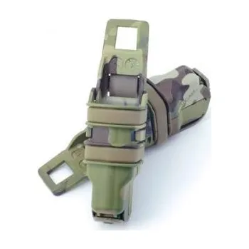 FMA FMA plastová MOLLE sumka FastMag pro pistolové zásobníky, 2 ks - MC