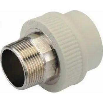 Vodovodní potrubí Aquaplast PPR přechod vnější kovový závit 20x3/4