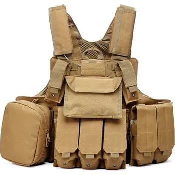 Airsoft Wosport Taktická modulární vesta CIRAS MAR (kopie) - TAN