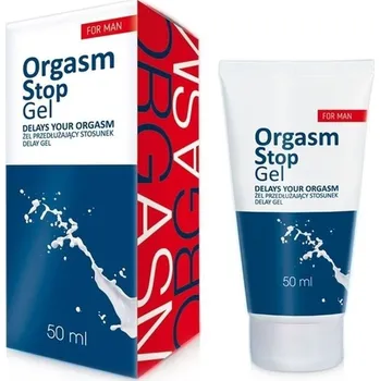 ORGASM STOP – SNIŽUJE CITLIVOST PENISU – ODDALUJE EJAKULACI!