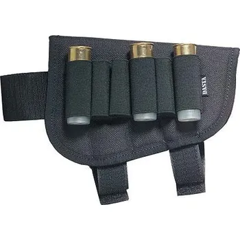 DASTA Nábojový návlek na pažbu na brokové naboje - černý