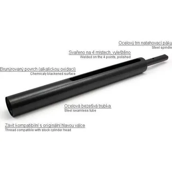 AIRSOFTPRO Ocelový válec pro Well MB4401, 02, 03, 06, 07, 08, 09