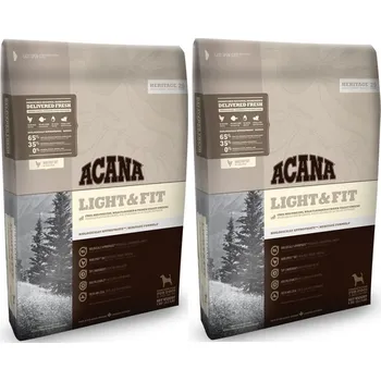 Acana Heritage Dog Light Fit 2x 11 4 kg od 2 538 K Zbozi.cz
