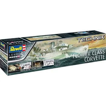 Plastikový model Recenze Revell Flower Class Corvette Platinum Edition 1:72