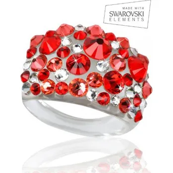 Prsten Prsten se SW kameny (Prstýnek s červenými kamínky)