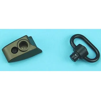 G&P Zarážka palce s montáží popruhu na levou stranu Keymod předpažbí - písková