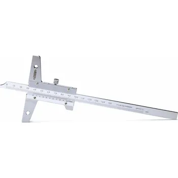 Hloubkoměr INSIZE 150/0,02 mm s otvory pro připevnění příčníku