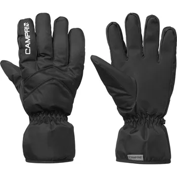 Rukavice pánské rukavice CAMPRI - BLACK - XL (Campri Ski Gloves Mens)
