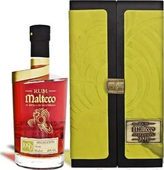Rum Malteco 1990 40 % 0,7 l dřevěný box